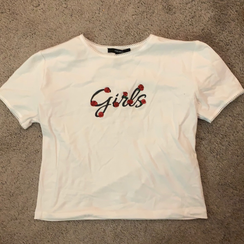 Girls crop top